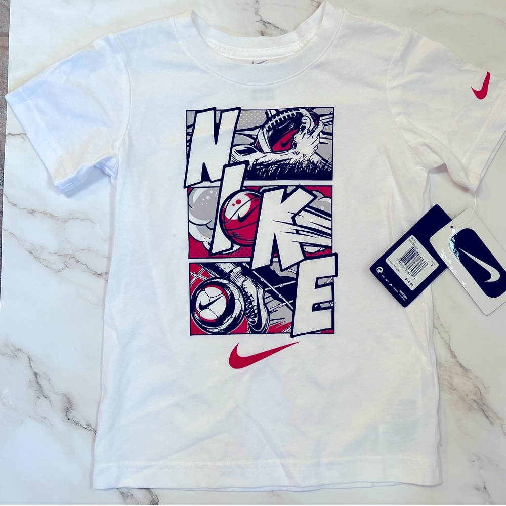 Nike Red Swoosh TShirt